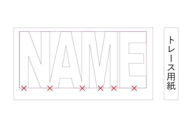 無機ELシートの電極接地デザイン