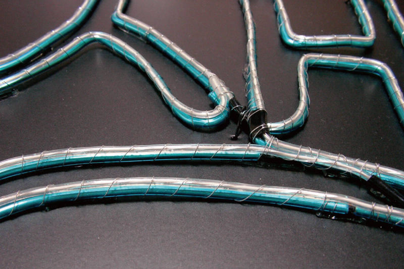 ELファイバーの固定例